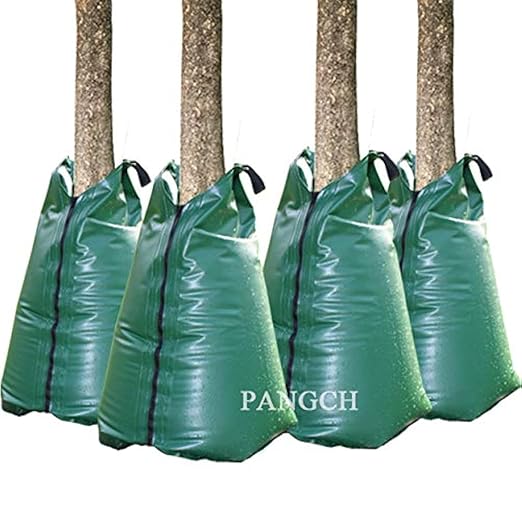 Tree Watering Bag, 20 Gallon Slow Release Tree Watering Bags-Drip Irrigation Bag for Newly Planted or Established Trees (4 Pack)