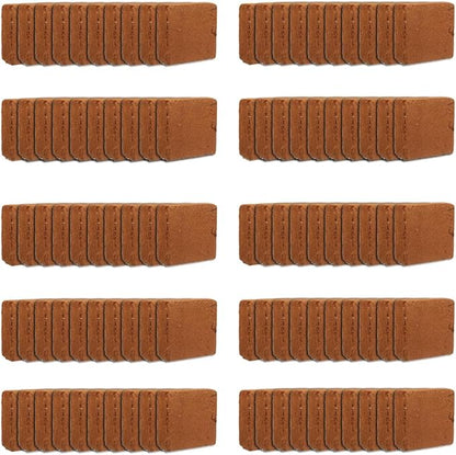 Coco Coir for Plants 100-Pack Envelor 2.6 Cu. Ft. Compressed Coconut Coir Bricks 10 lb. Organic Coconut Coir Bulk Low EC pH Balanced Natural Coco Peat for Indoor and Outdoor Gardening Potting Soil