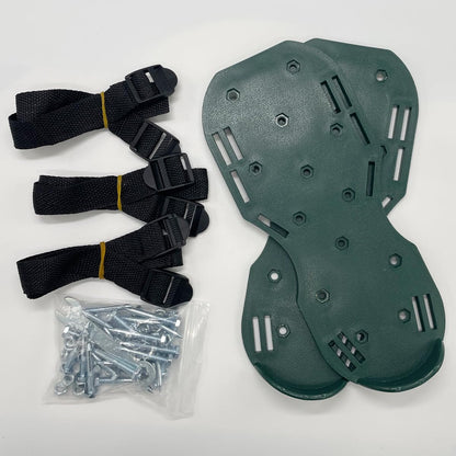 Lawn Shoes, Spike Shoes Lawn Tool Aeration Shoes for Epoxy Floor, Lawn Yard Patio Lawn Garden Yard (Green)