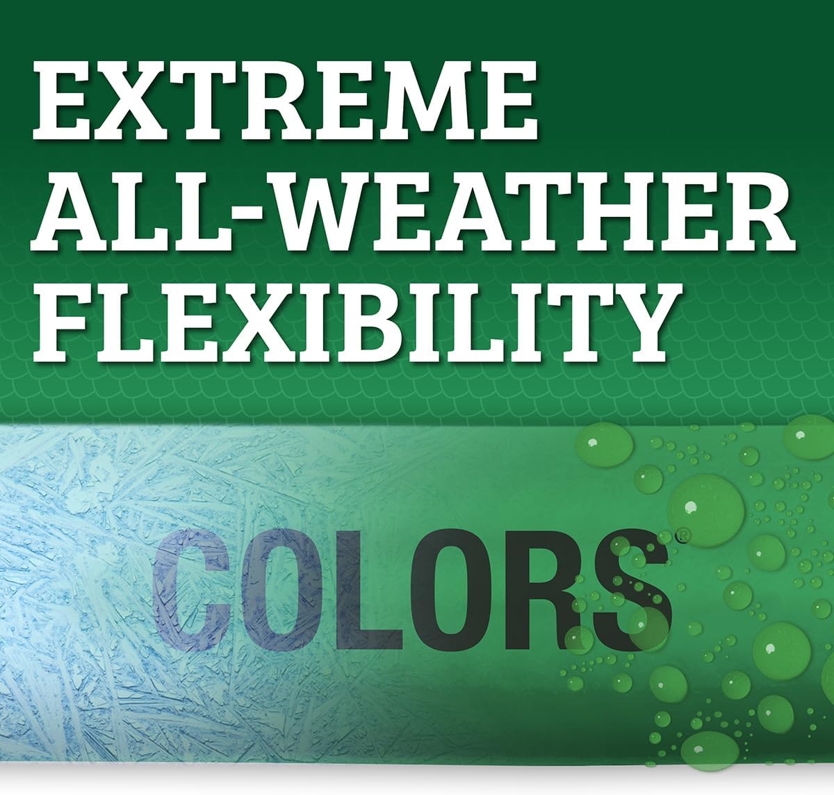 Flexzilla Colors Lead-In Garden Hose 5/8in. x 10ft., Lightweight All-Weather Water Hose, Durable and Flexible, Leak-Free Connections, Forest Green
