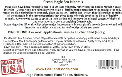 Ocean Magic Sea Minerals, 32 fl. oz.