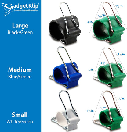 Reusable Greenhouse Clips Made in USA – Orchid Clips, Plant Support Clips & Cord Clips – Heavy-Duty, Weather-Resistant & Durable – Secure Stems, Vines, Wires, Cables, Tomato Plants – Indoor & Outdoor