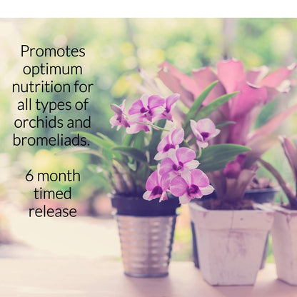 Leaves and Soul Orchid Fertilizer Pellets |13-11-11 Slow Release Pellets for Seedlings and Mature Plants | Multi-Purpose Blend & Gardening Supplies, No Fillers | 5.2 oz Resealable Packaging