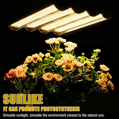 LED Grow Lights for Indoor Plants Full Spectrum, 360 LEDs Plant Lights for Indoor Growing with 58" Adjustable Stand, Plant Grow Lights with Auto 3/6/9/12/15/18H Timer for Indoor Tall Plants.