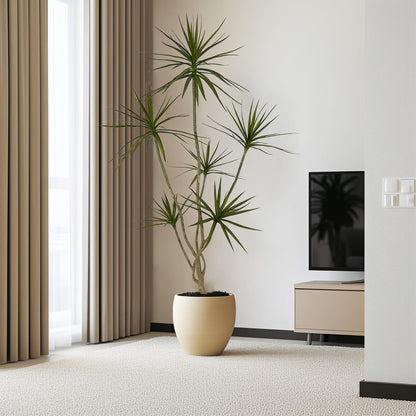 Artificial Dracaena marginata,6ft Tall Fake Plants Artificial Dracaena marginata Plants for Indoor, Fake Trees for Office Home Living Room Floor Patio Greening Porch Decor