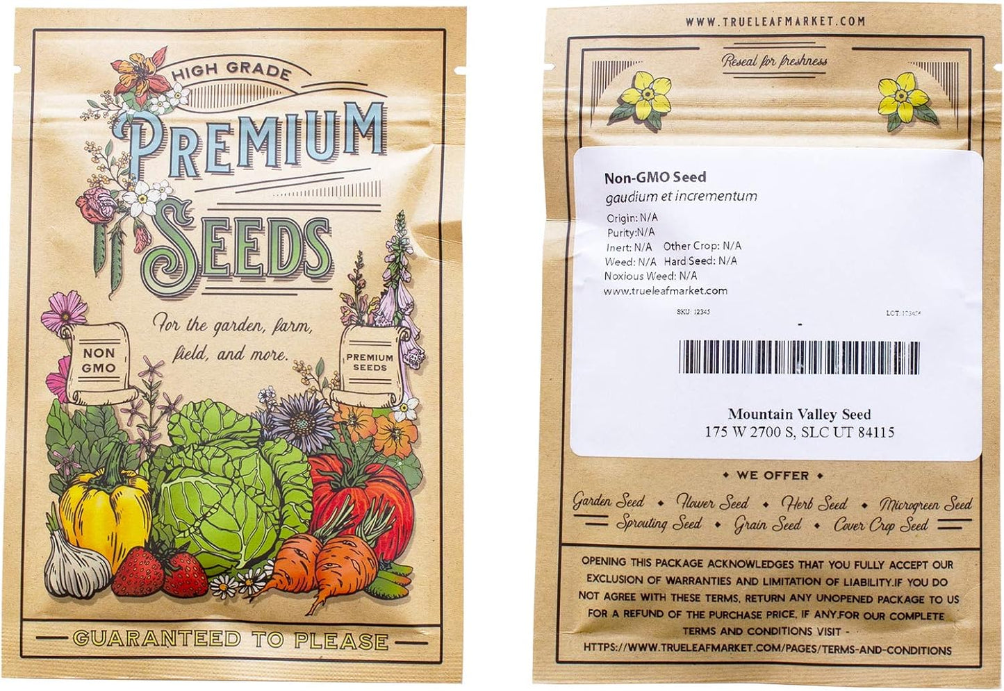 Watermelon Seeds - All Sweet - 1 Oz ~400 Seeds - Citrullus lanatus - Farm & Garden Vegetable/Fruit Seed - Non-GMO, Heirloom, Open Pollinated, Annual
