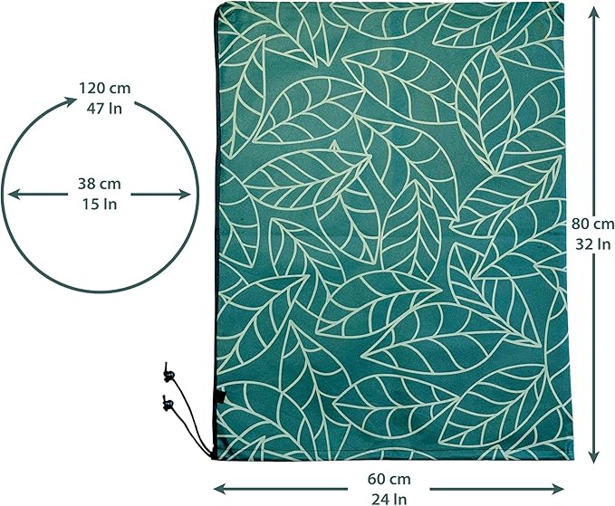 Plant Covers Freeze Protection 24"x32" in 4 Pack | Green Winter Frost Blankets for Outdoor Plants | Reusable Garden Cover Bags with Zipper Drawstring | Cold Weather Shrub Protection Cloth