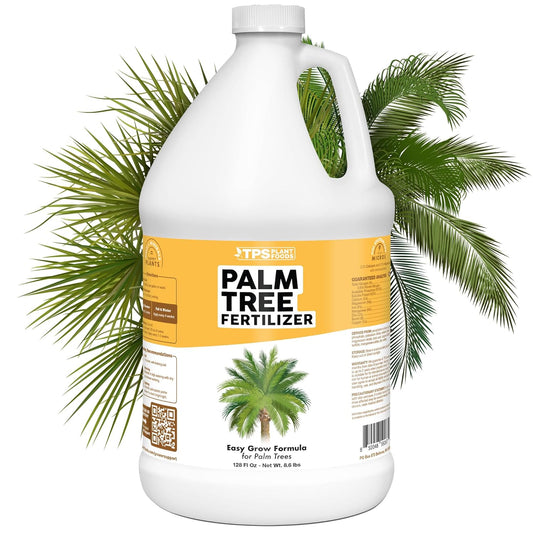 Palm Tree Fertilizer for All Palms and Ferns, Liquid Plant Food, 1 Gallon (128 oz)