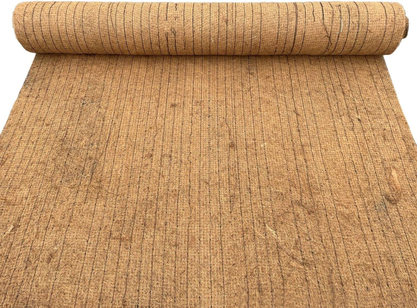 Sandbaggy Coconut Erosion Control Blanket – 3.75 ft x 120 ft Coir Mat for Soil Retention, Slope Stabilization, Plant Growth & Ground Cover – Ideal for Hillsides & DOT Projects - 1 Rolls (450 sq ft)