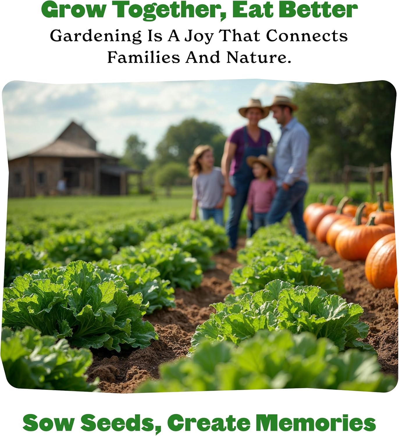 Epic Gardening Organic Vegetable Garden Kit - 10 Non-GMO Varieties, Includes Tomatoes, Squash, Pumpkins, Beans & More, Perfect for Raised Beds, Backyard Gardening & Fresh, Delicious Homegrown Meals