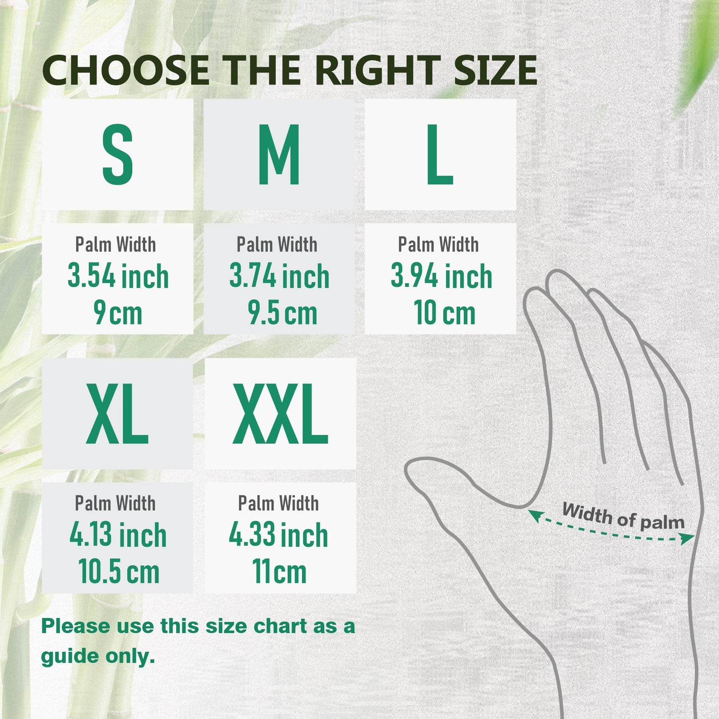 COOLJOB 2 Pairs Gardening Gloves for Women and Men, Bamboo Working Gloves Touchscreen, Grippy