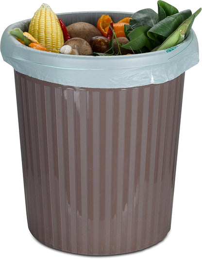 Compost Bags 33 Gallon Compostable Trash Bags, Extra Thick 1.1 Mil, Compost Kitchen Bin Bags, Food Scraps Yard Waste Bags, ASTM D6400 BPI & TÜV AUSTRIA Certified
