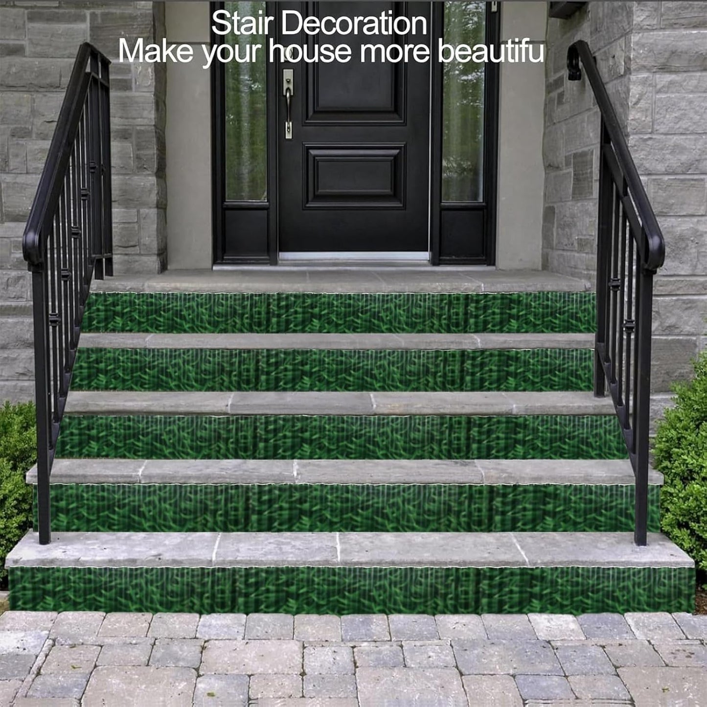 Metal Landscape Edging Borders,8Inch×40FTCorrugated Metal Garden Edging Border Heavy Duty Garden Border Edging Lawn Edging for Garden,DIY Flower Beds,Lawns,Pathway (Grass Green)