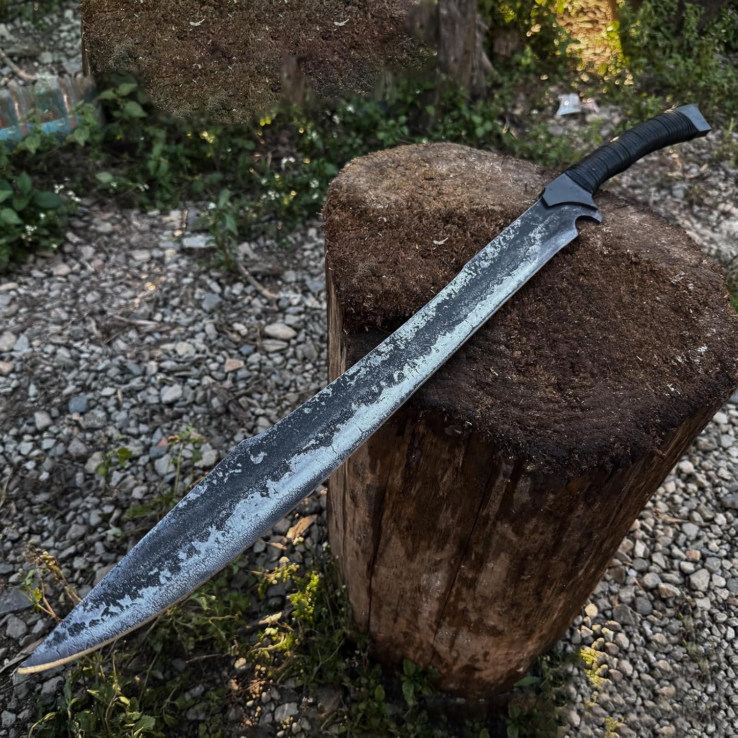 High Manganese Steel Blade Machete for Cutting Trees Heavy Duty Full Tang Outdoor Survival Hunting Tactical Sword