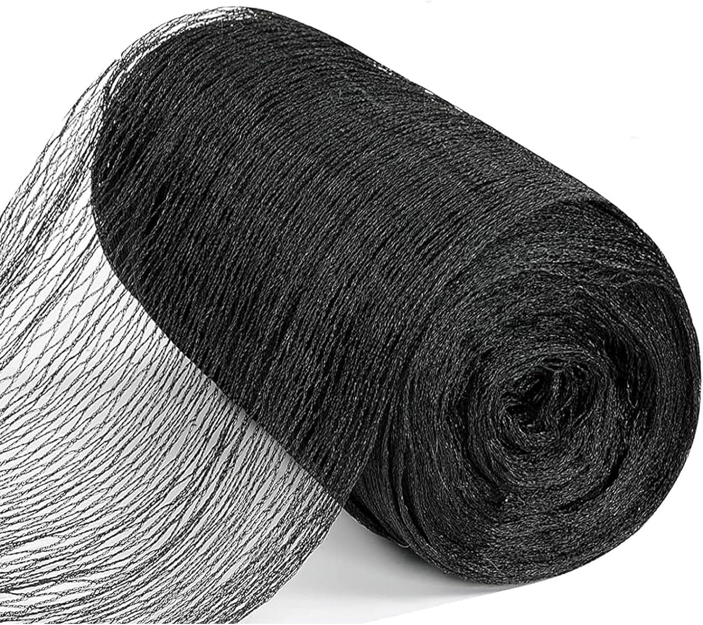 Koi Pond Netting for Leaves 25x50 Ft, 1 in Strong Woven Fine Mesh Pond Leaf Net Cover, Protecting Koi Fish from Herons, Raccoons, Birds, Cats & Predators, 28 Pcs Stakes Included