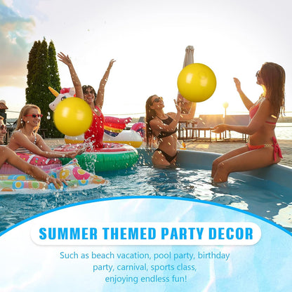 2 Pcs Inflatable Beach Ball 8 inch Swimming Pool Balls Summer