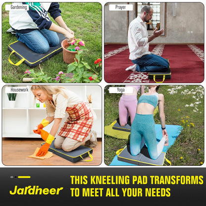 Jardineer Kneeling Pad for Gardening & Extra Thick Knee Pad – Soft Foam Knee Cushion with