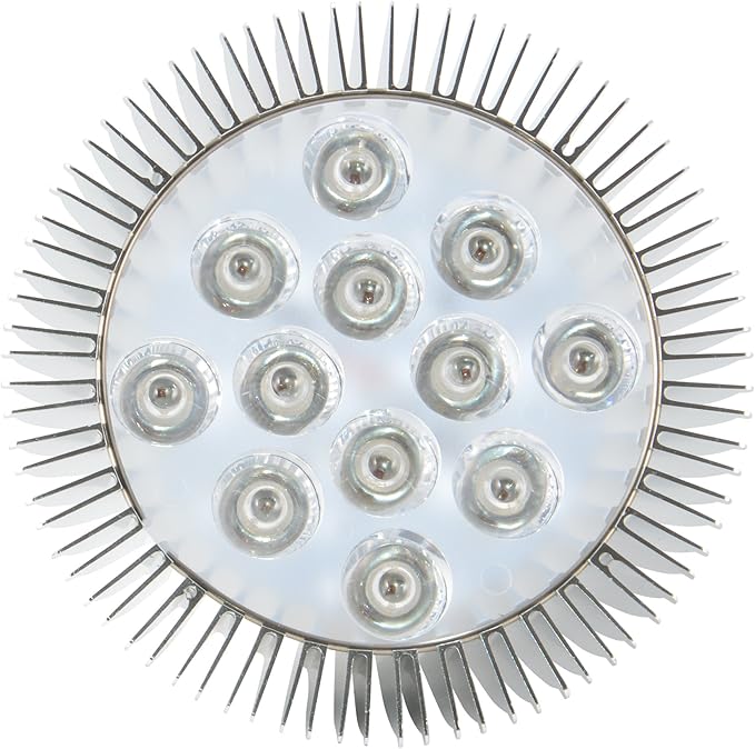 ABI 12W Red 620-630nm PAR38 LED Grow Light Bulb for Flowering