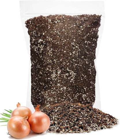 Premium Organic Potting Soil for Onions - (4 Quart Bag)