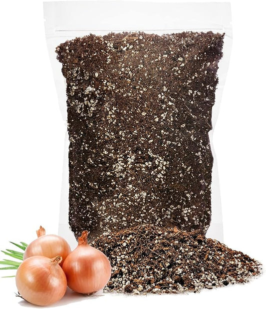 Premium Organic Potting Soil for Onions - (2 Quart Bag)