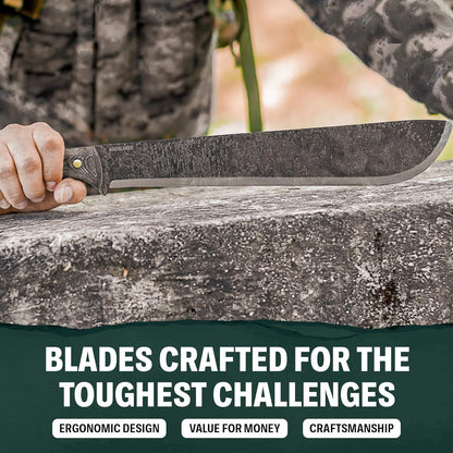 Condor Tool & Knife Outdoor Machete with Micarta Handle