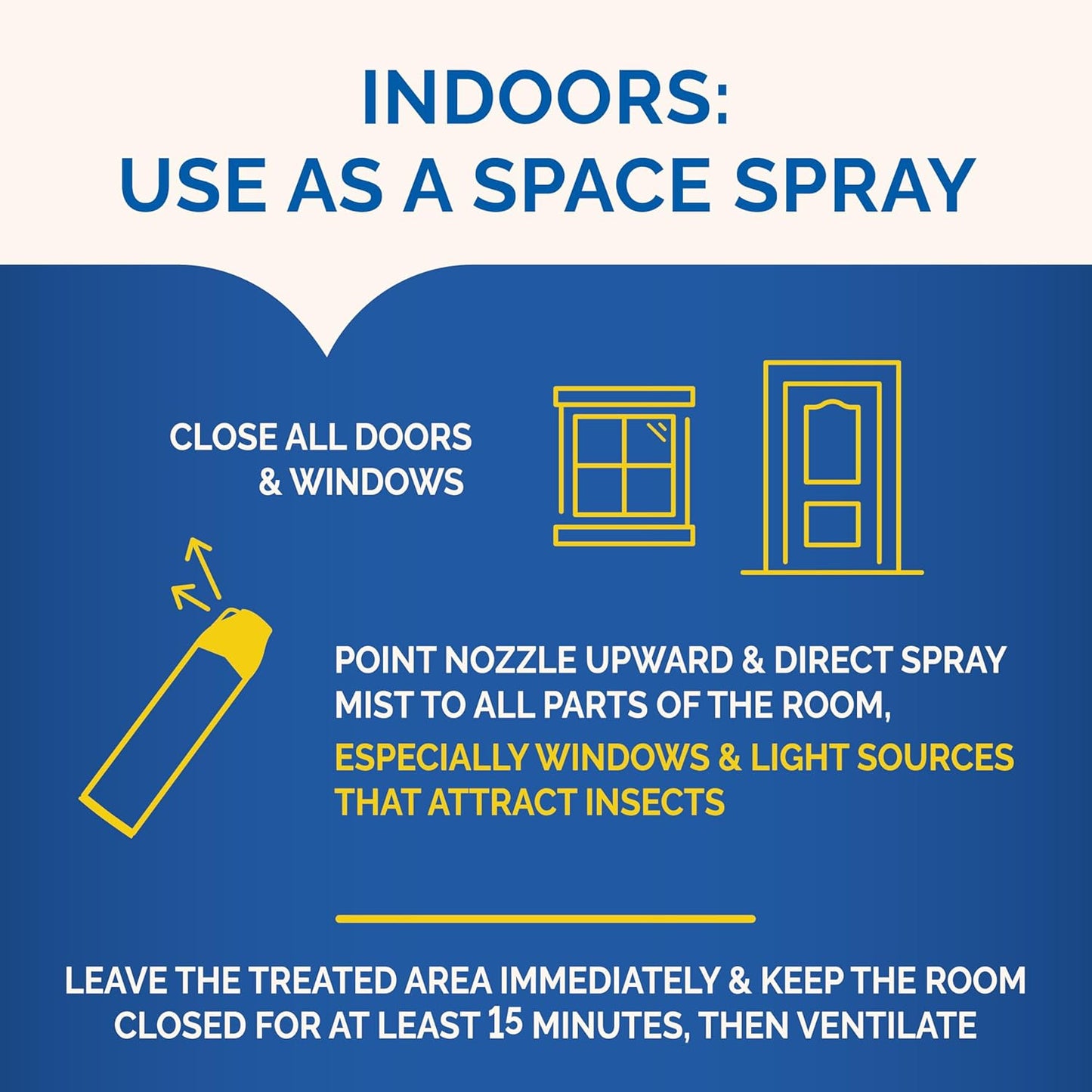 Hot Shot Flying Insect Killer, 15 Ounces, Aerosol Formula Kills Houseflies, Mosquitoes and Other Listed Flying Insects by Contact Indoors and Outdoors with Clean Fresh Scent, 3 Pack