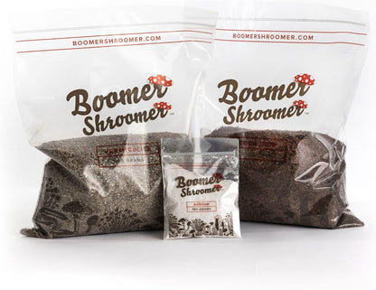 Boomer Shroomer Inflatable Monotub, Bulk & Spawn Bag Bundle