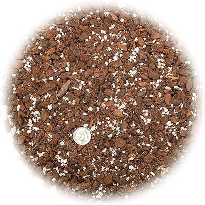 Mini Monstera Potting Soil - Enhances Aeration and Drainage for Thriving Foliage - 3 Quart