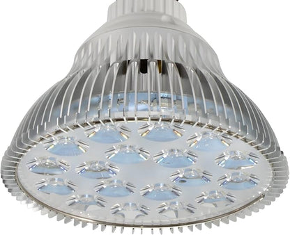 ABI True 26W Red 620-630nm PAR38 LED Grow Light Bulb with Active Cooling for Flowering