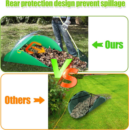 UQM Leaf Collector, Portable Pop Up Leaf Bags, Foldable Leaf Pick Up Tools Patent Number D1005635, Reusable Yard Garden Bags for Leaves Lawn Trash