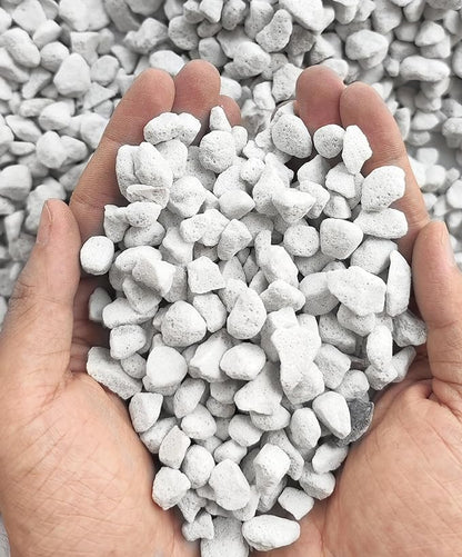 Voulosimi Horticultural Organic Perlite Soil Amendment for Plants and Enhanced Drainage Enhanced,Indoor & Outdoo (15QT, 3/8 inch)