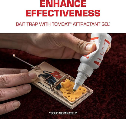 Tomcat Mouse Traps (Wooden), Inexpensive, Effective Way to Catch Mice in the Home, 2 Traps