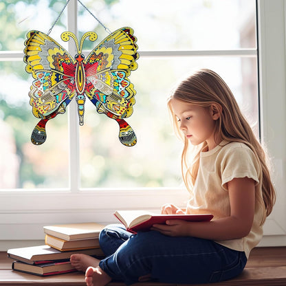 12" Stainless Steel Butterfly Wall Decor for Indoor Outdoor,Giant Butterfly Decorations Metal Wall Art,Hanging Decorations for Garden Yard Porch Patio - Birthday Gift for Mother's Day Christmas