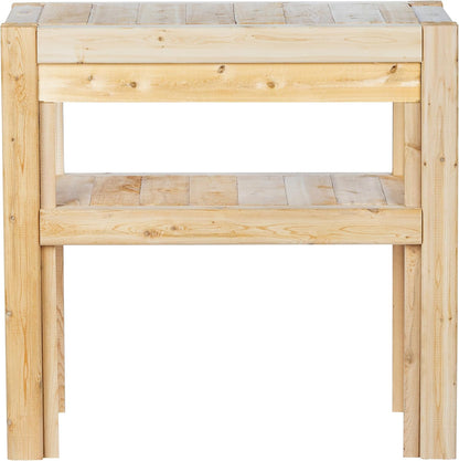 Greenes Fence Cedar Adjustable Storage Shelves, 31 in. x 16 in. x 30 in. - Made in USA with North American Cedar
