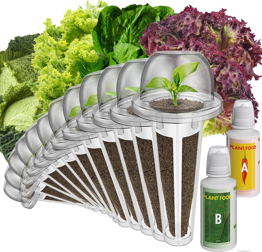 inbloom Salad Seed Pod Kit Compatible with AeroGarden, Ahopegarden, iDoo, MUFGA Hydroponics Growing