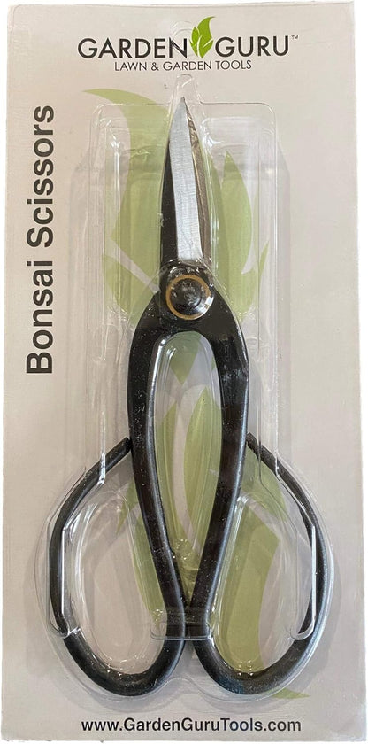 GARDEN GURU Professional Bonsai Scissors 200mm - Traditional Butterfly Pruner Shear for Precise Trimming Pruning and Deadheading of Flowers Plants, Japanese Bonsai Garden Tools