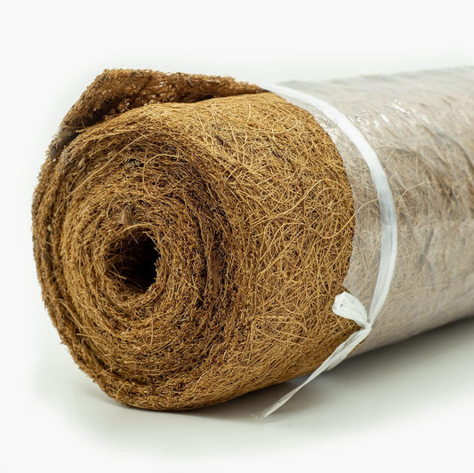 Coco Liner Roll, Yarrdfir 12x120 inch Natural Coconut Liners for Planter Flower Basket, Reptile Carpet, Natural Coconut Fiber mat, Garden Decoration, Animal pet pad