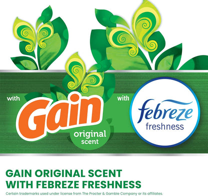 Glad ForceFlex Tall Kitchen Trash Bags, 13 Gallon, Gain Original, 110 Count (Package May Vary)