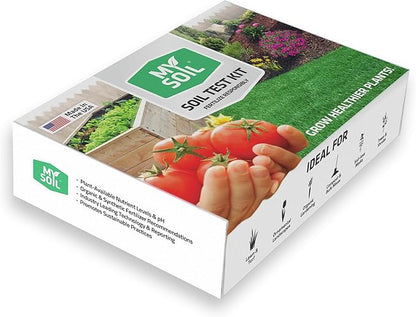 MySoil Soil Test Kit 2 Pack, Unlock Your Lawn & Garden Potential, Complete & Accurate Nutrient and pH Analysis with Recommendations Tailored to Your Soil and Plant Needs