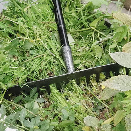 Rake Head Replacement, Heavy Duty Metal Rakes for Lawns, Rake Head Only Without Handle for DIY Gardening Tool. (14-Tines 0.9Lb)