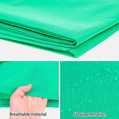 Homimp Plant Covers Freeze Protection, 4 Pack Frost Covers with Zipper Drawstring (31.5" x 47.3") Plant Protection Cover Bags for Outdoor Winter Frost Cold Weather Shrubs Trees Jacket Covers(Green)