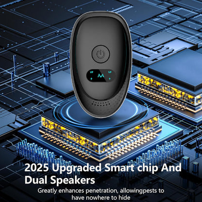 2025 Upgraded Ultrasonic Repellent Indoor, Mouse Traps Insert Plug in, Pest Control Repellent Ant,Roach,Rodent, Mouse, Bugs, Mosquito, Spider, for Home, Office, Warehouse 6 Packs