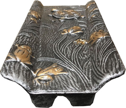 Oakland Living Corporation Premium Splash Block - Cast Aluminum Pewter