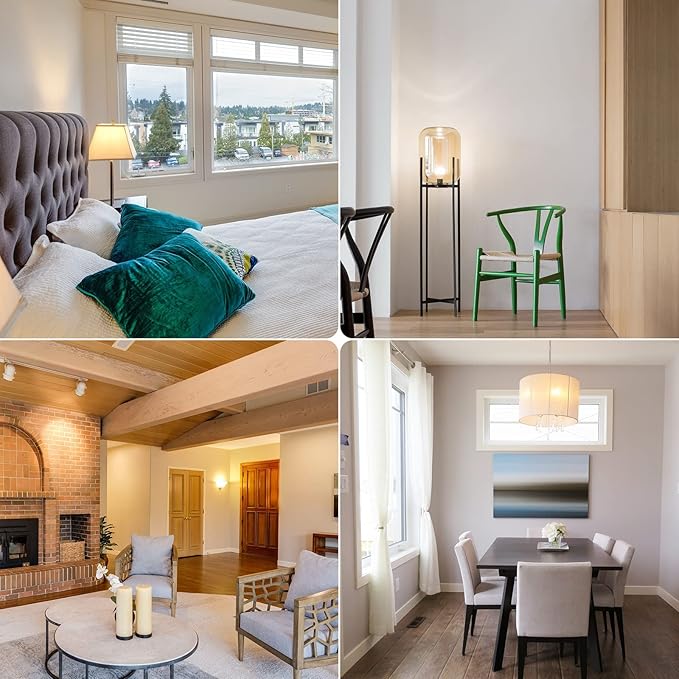 SANSI 350W Equivalent A21 LED Light Bulbs, 5500 Lumens 3000K Light Bulbs, Non-Dimmable E26 Bulb w/Ceramic Technology, 22.5 Years Lifetime, 36W Power Energy Saving LED Bulb for Home Workspace