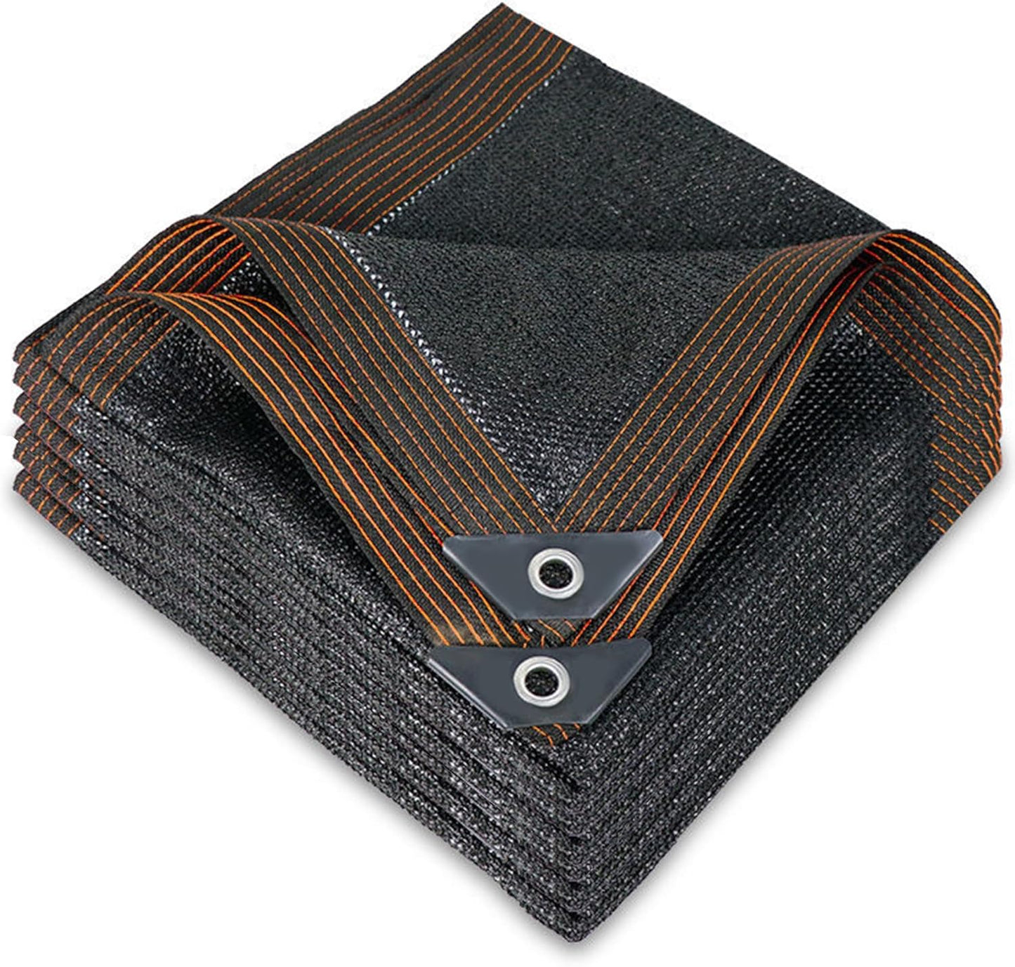 winemana 40% Black Shade Cloth, Edge with Buttonhole, Resistant Garden Shade Cloth with Taped Edge for Plants Greenhouse Swimming Pool (10 FT x 14 FT)