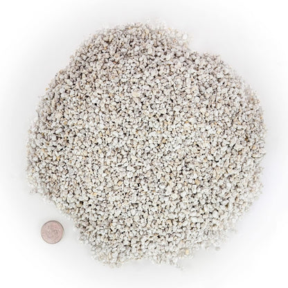 Premium Organic Perlite - (Made in Ukraine) Horticultural Soil Amendment for Indoor & Outdoor Container Plants for Drainage Management and Enhanced Growth - 4 Quart