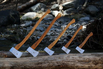 1844 Helko Werk Germany Axe Collection - 8 Classic Axes Set - Odyssey, Nordic, Tasmania, Expedition, Forester, Scout, Journeyman, Pathfinder Hatchet