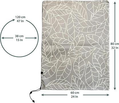Plant Covers Freeze Protection 24"x32" in 4 Pack | Brown Winter Frost Blankets for Outdoor Plants | Reusable Garden Cover Bags with Zipper Drawstring | Cold Weather Shrub Protection Cloth