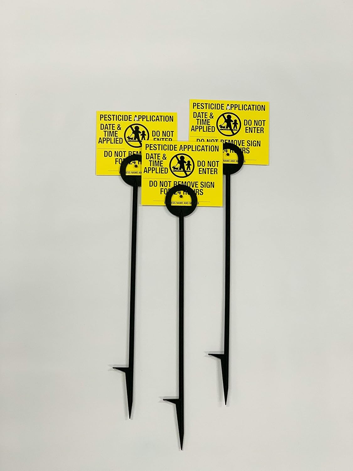 Lawn Treatment Application Stakes & NEW YORK Signs (Premium Style Stakes / 1,000 pc. Pack)