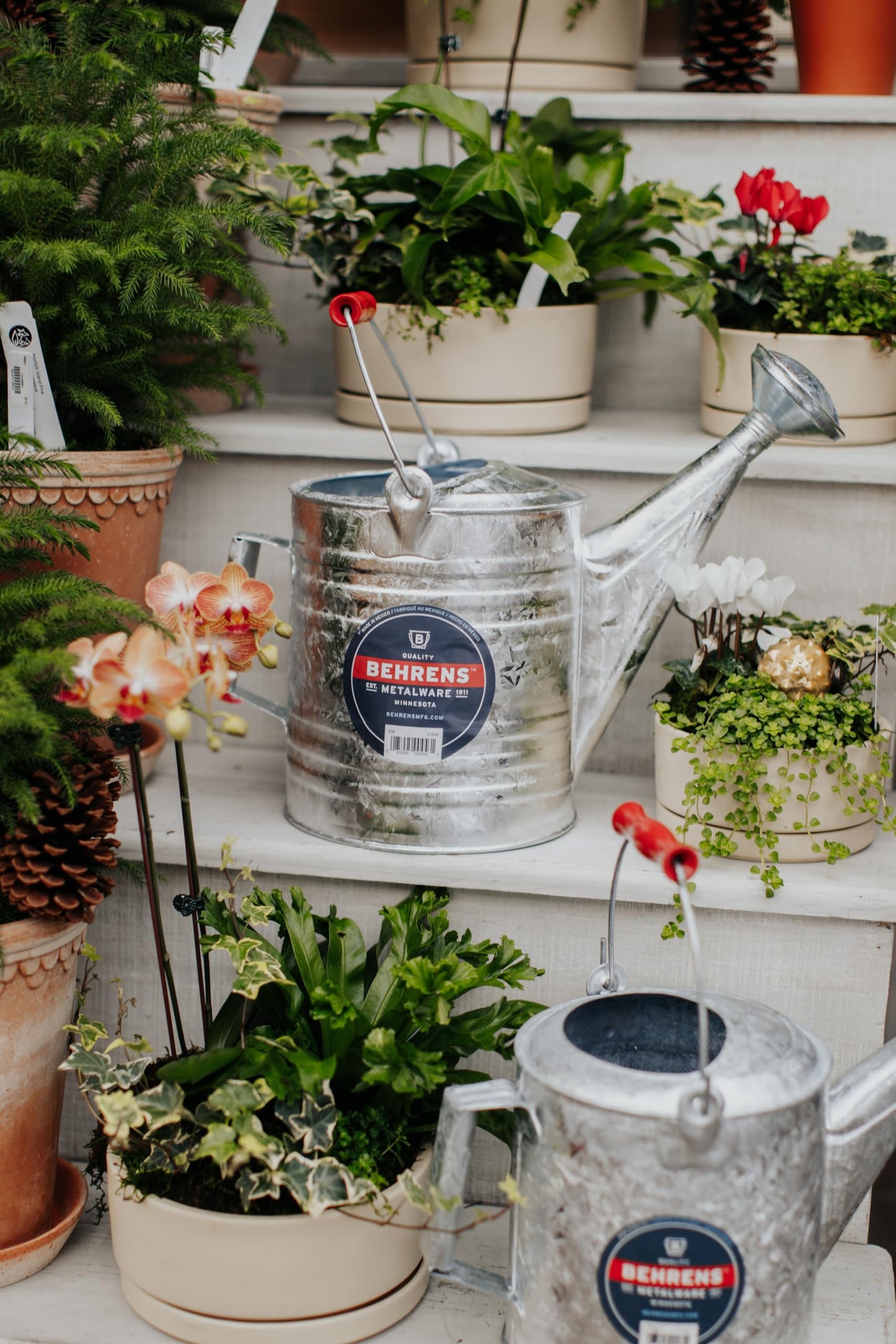 Behrens 2.5 Gallon Hot Dipped Steel Watering Can